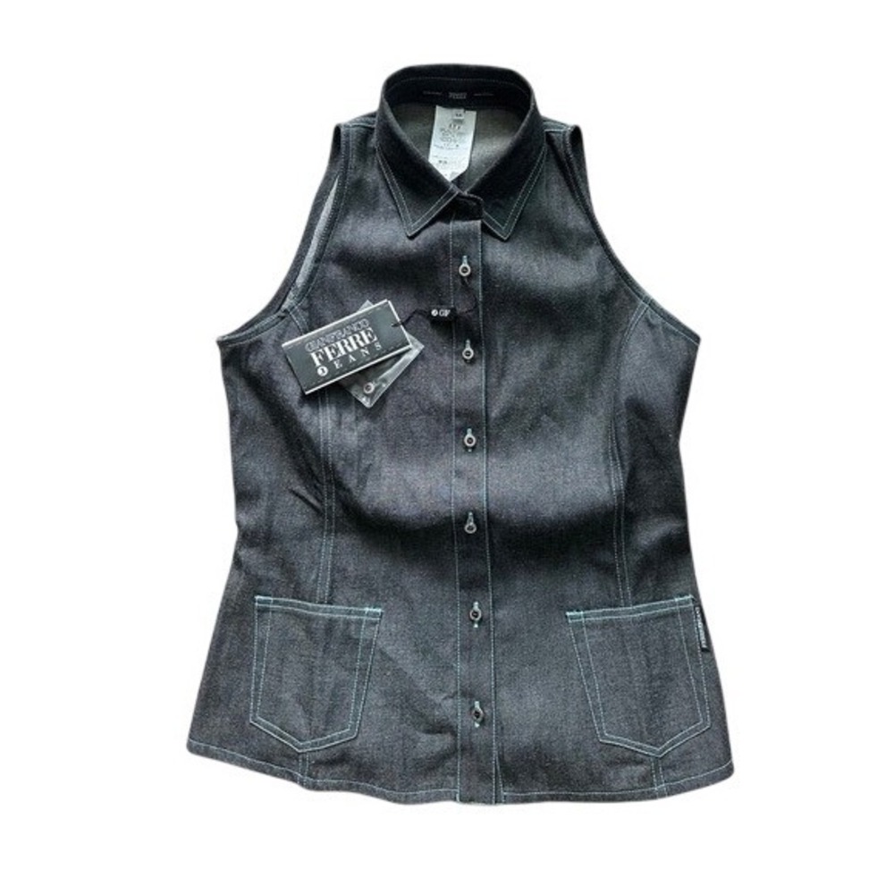 GianFranco Ferrere Denim Women's Vest size Medium